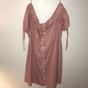 Off the shoulder dress